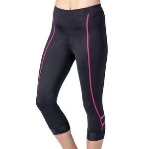 Terry Cycling Bella Prima Bike Knickers Padded Bicycle Capris Size Large Active